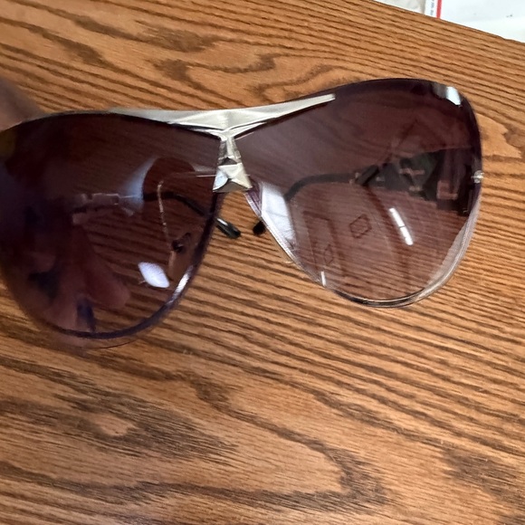 Designer Sunglasses Stylish Black and Silver Sunglasses Men